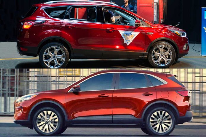 2019 Ford Escape vs 2020 Ford Escape