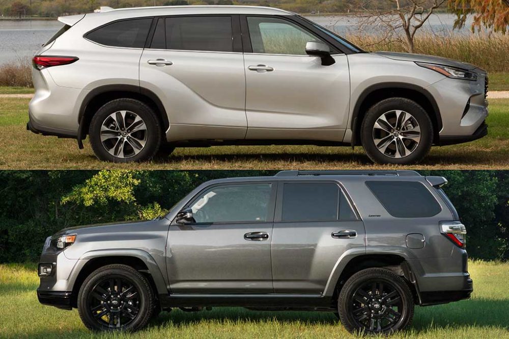 2020 Toyota Highlander vs. 2020 Toyota 4Runner: What's the Difference ...