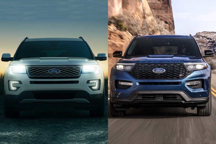 2019 Ford Explorer VS 2020 Ford Explorer