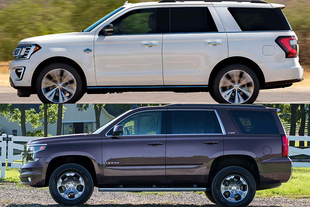 2020 Ford Expedition vs. 2020 Chevrolet Tahoe: Which Is Better?