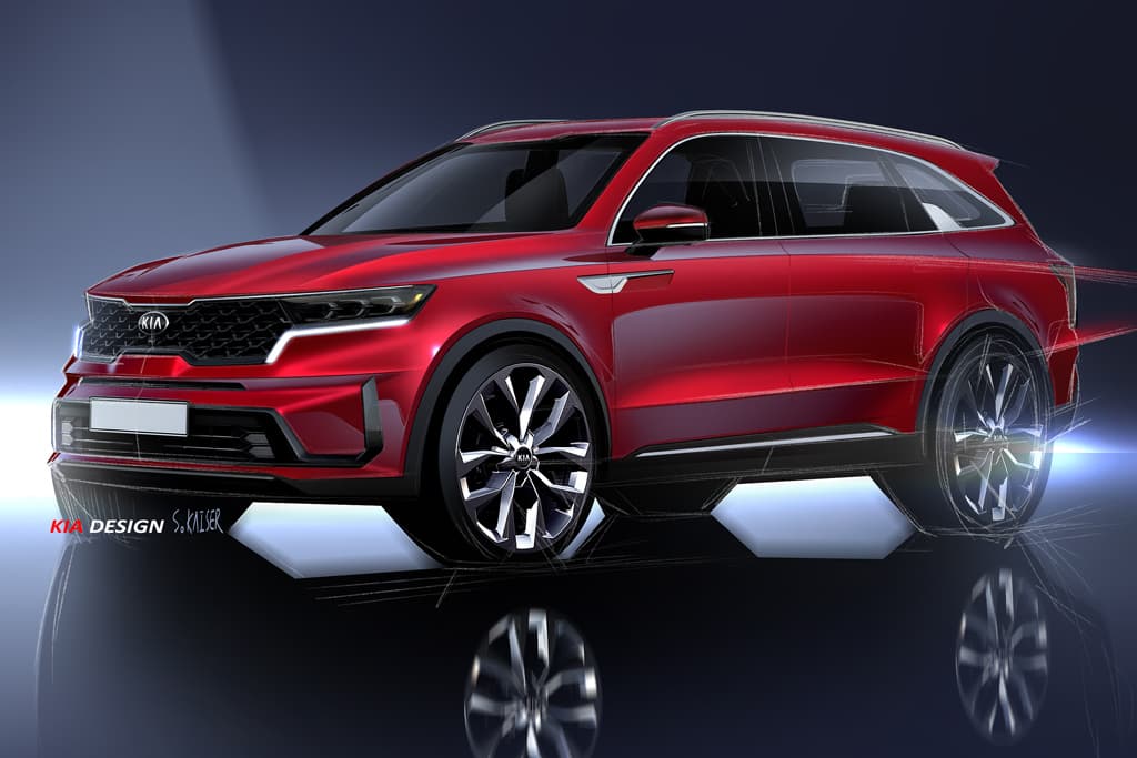 2020 Kia Sorento takes shape