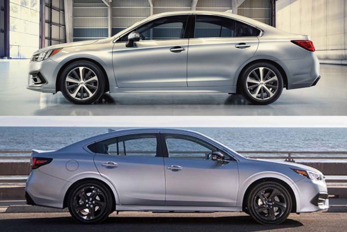 2019 vs. 2020 Subaru Legacy