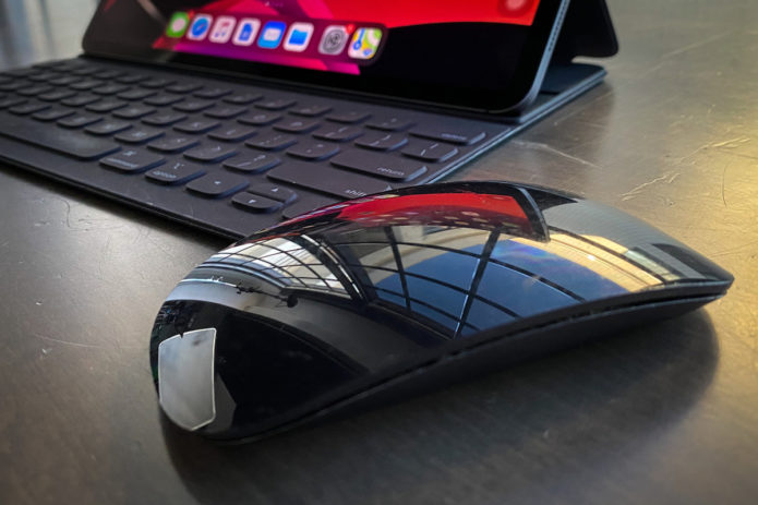 Why did Apple drop support for the Magic Mouse 2 on the iPad?