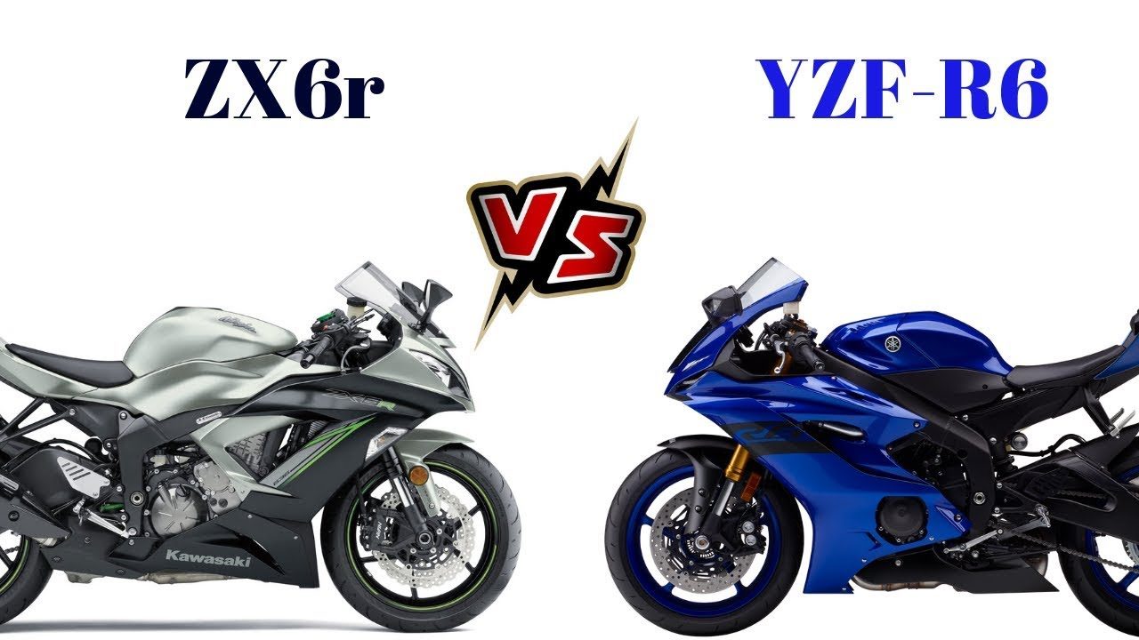 yamaha r6 kawasaki zx6r
