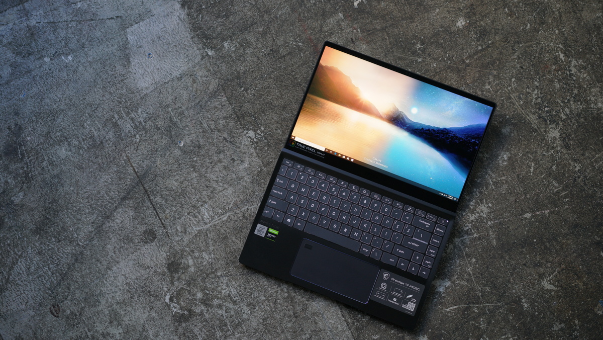 MSI Prestige 14 review: Workhorse power in a thin-and-light shell