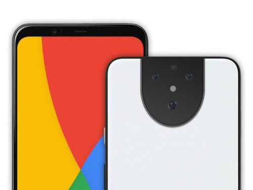 Here’s another look at the Pixel 5 XL prototype’s… face