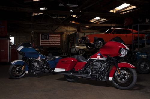 HARLEY UNVEILS PATRIOTIC PAINT FOR ROAD GLIDE SPECIAL (750 AVAILABLE)