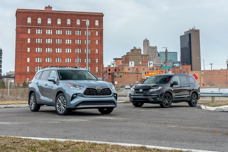 2020 Honda Pilot vs. 2020 Toyota Highlander: Three Rows and $50,000