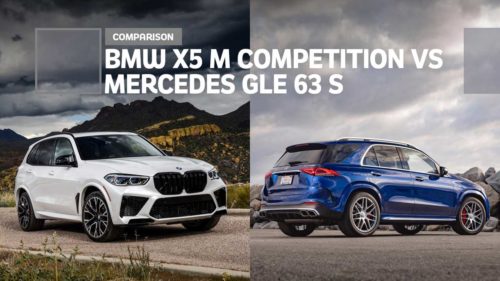 Mercedes-AMG GLE 63 S vs. BMW X5 M Competition Comparison: Big Box Blitzkrieg