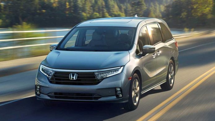 2021 Honda Odyssey was to be unveiled at the New York Auto Show
