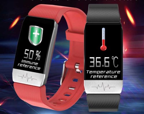 Bakeey T1 Review – Thermometer Temperature & ECG Monitor Smartwatch