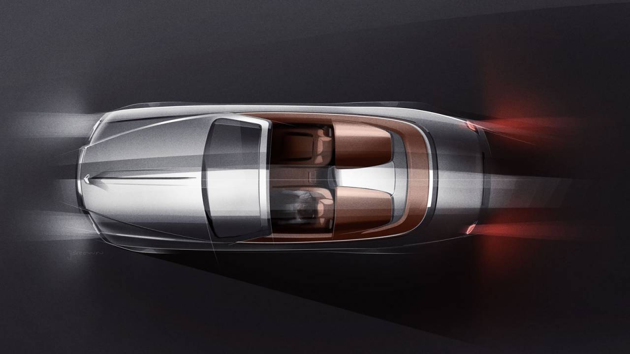 Rolls-Royce Dawn Silver Bullet Roadster is inspired by the ’20s