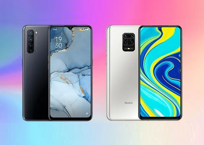 OPPO Reno3 vs Xiaomi Redmi Note 9 Pro Specs Comparison