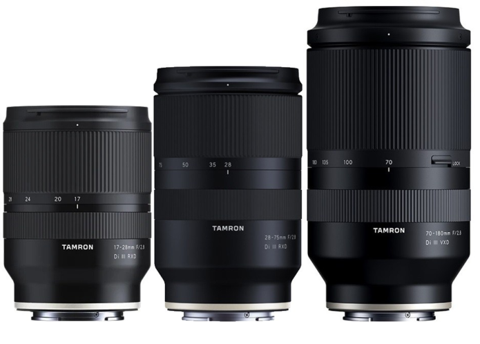 Tamron 70-180mm f/2.8 Di III VXD Lens Product Images