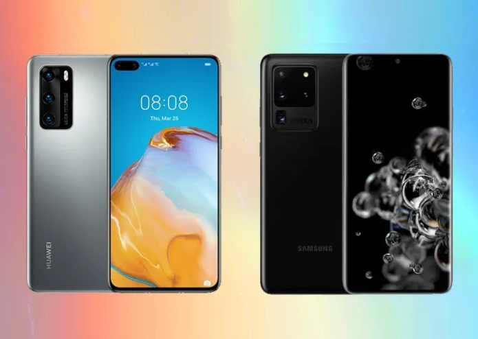 Huawei P40 Pro+ vs Samsung Galaxy S20 Ultra Specs Comparison