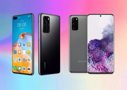 Huawei P40 vs Samsung Galaxy S20 Specs Comparison