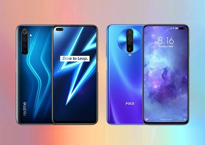 Realme 6 и poco x3 сравнение