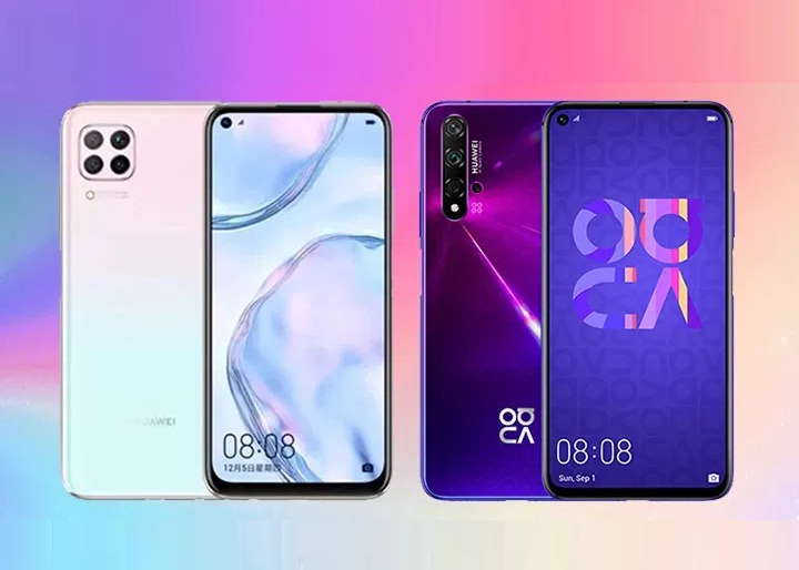 Huawei Nova 7i vs Huawei Nova 5T Specs Comparison