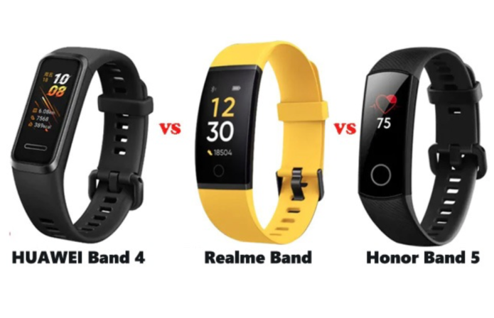 Realme Band vs Huawei Band 4 vs Honor Band 5: Which is best?
