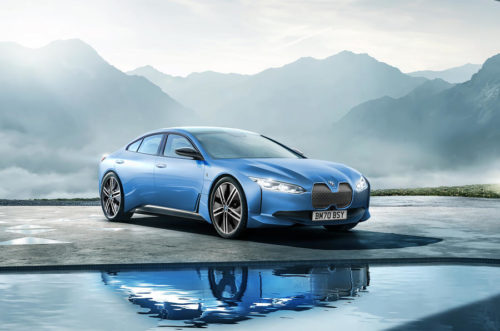 After a long wait, BMW shows off the all-electric i4 saloon