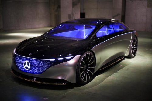 Driving the future: Mercedes-Benz Vision EQS