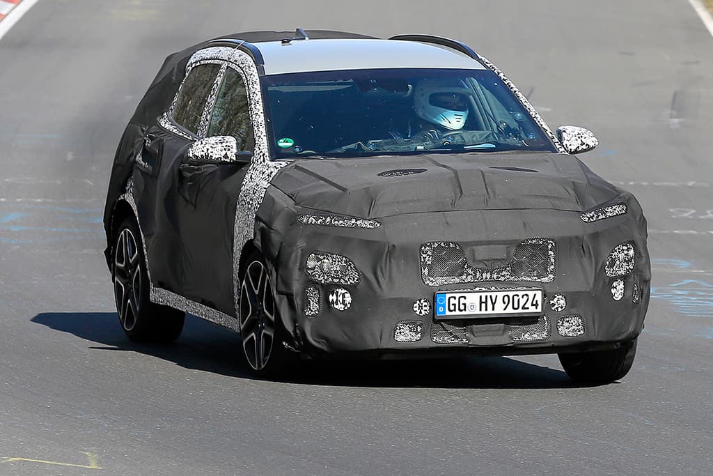 SPY PICS: Hyundai Kona N running rings