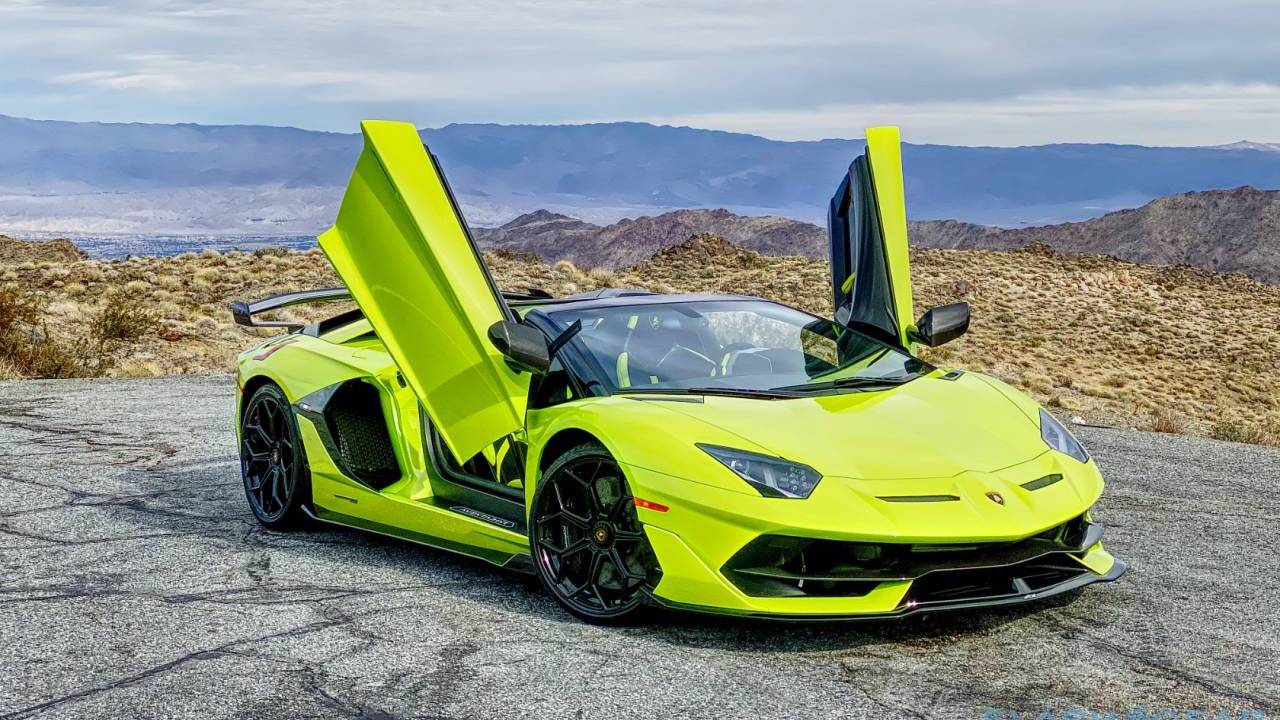 Lamborghini is recalling 26 Aventador SVJs to fix a faulty door handle