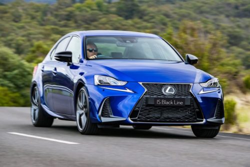 Limited-edition Lexus IS Black Line revealed