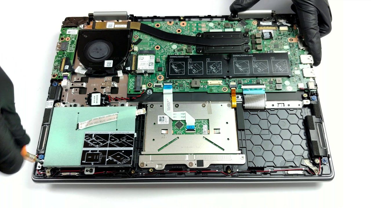 Inside Dell Inspiron 14 5491 2 In 1 Disassembly And Upgrade Options Gearopen Com