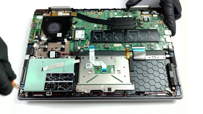 Inside Dell Inspiron 14 5491 2-in-1 – disassembly and upgrade options ...