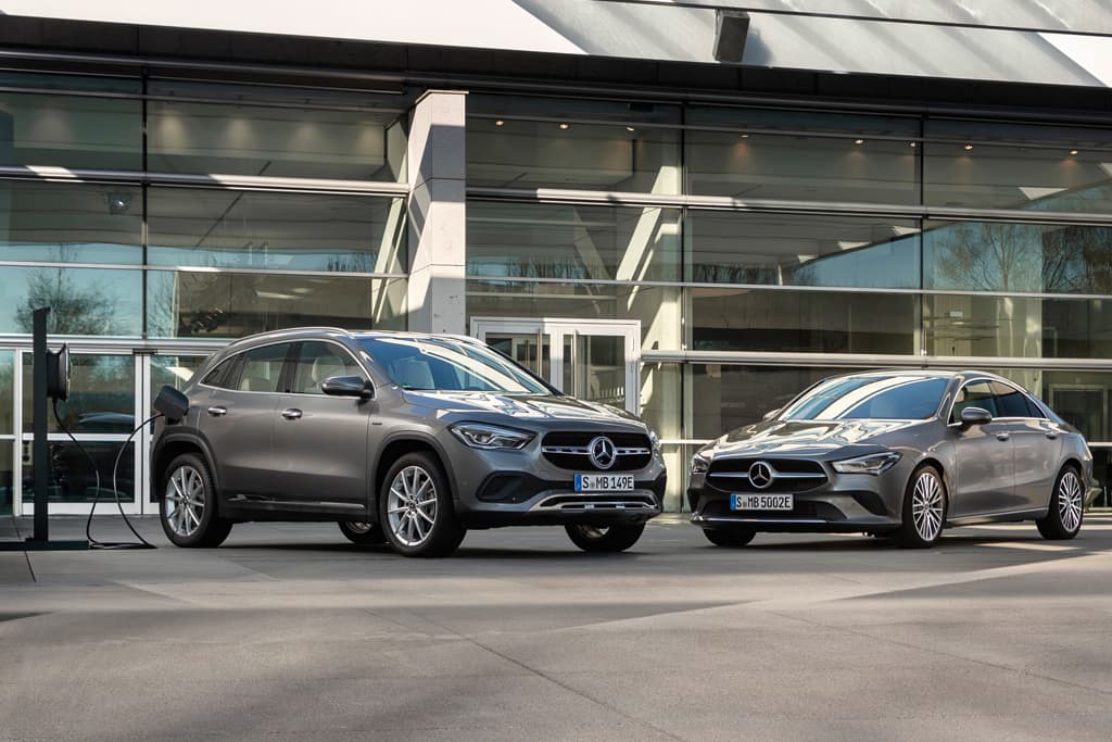 Mercedes-Benz CLA 250e, GLA 250e revealed