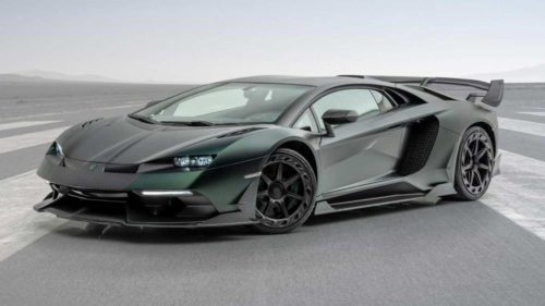 Mansory Cabrera is a hopped up Lamborghini Aventador SVJ