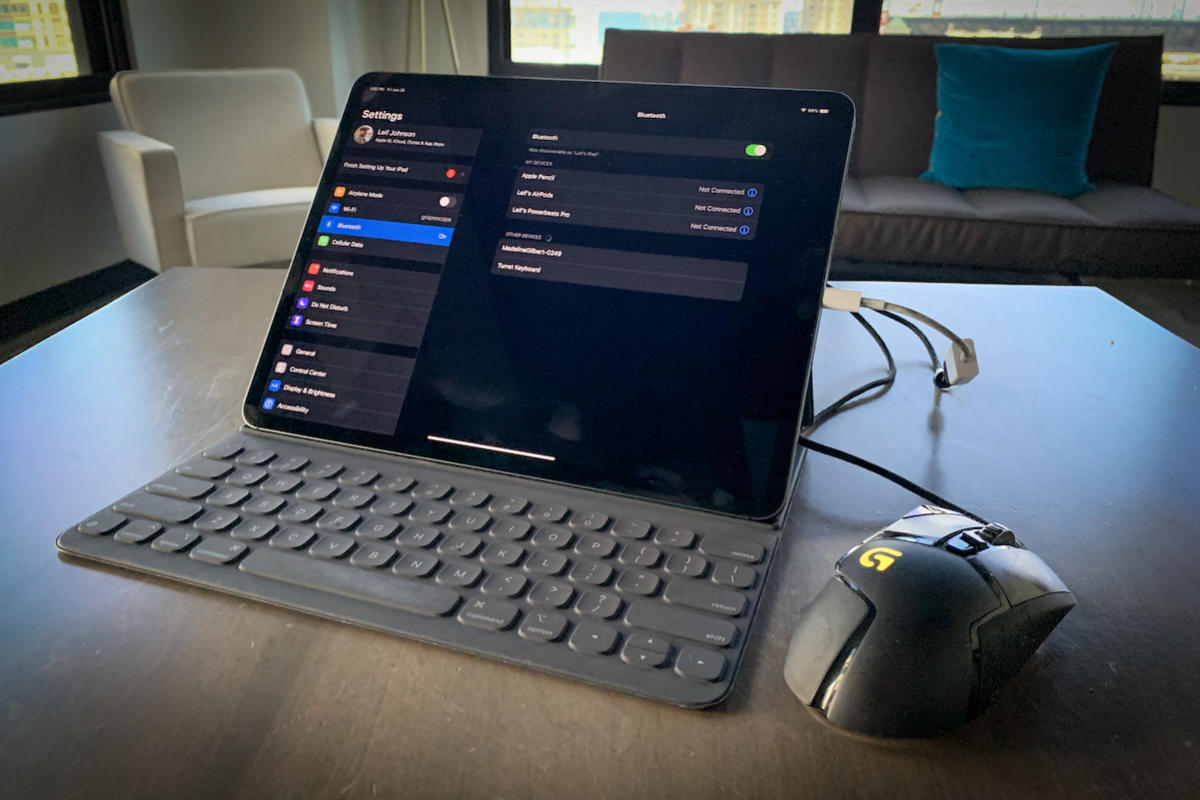 An iPad with trackpad support is the worst idea since the puck mouse