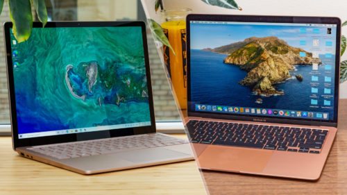 MacBook Air 2020 vs. Surface Laptop 3 face-off: Which is best?