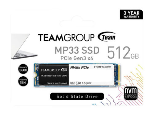 Team Group MP33 512 GB M.2 NVMe SSD Review – Zero Thermal Throttling