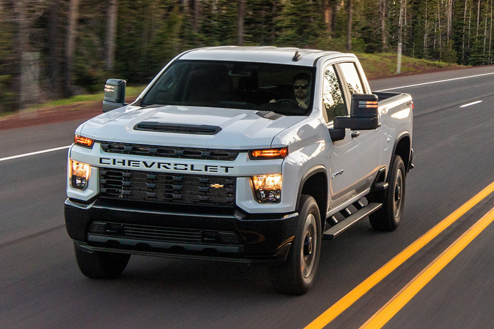 2020 Chevy Silverado 2500 Colors