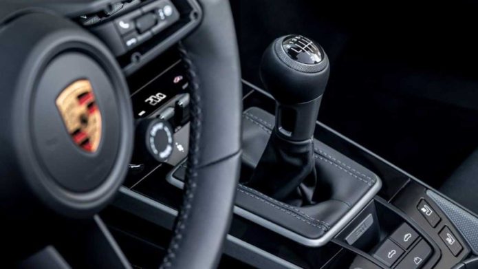 Porsche offers a seven-speed manual transmission for 911 Carrera S and 4S