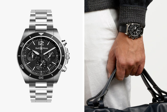 A Monochromatic Finish Gives This Sporty Chronograph Watch Its Best Look Yet