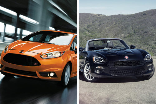 Fiat 124 Spider Vs. Ford Fiesta ST: Which of These Cheap Speed Machines Would You Buy for $20,000?