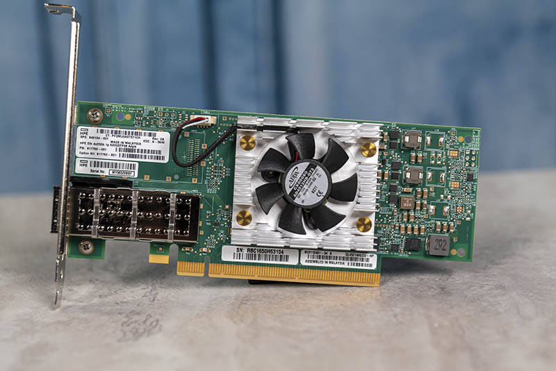 HPE 620QSFP28 4x 25GbE Single QSFP28 Port Ethernet Adapter Review