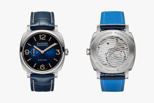 Panerai’s New Blue Dials Recall the Beautiful Mediterranean Sea