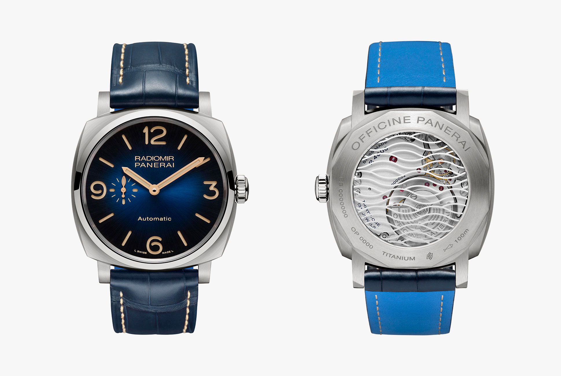 panerai blue mare