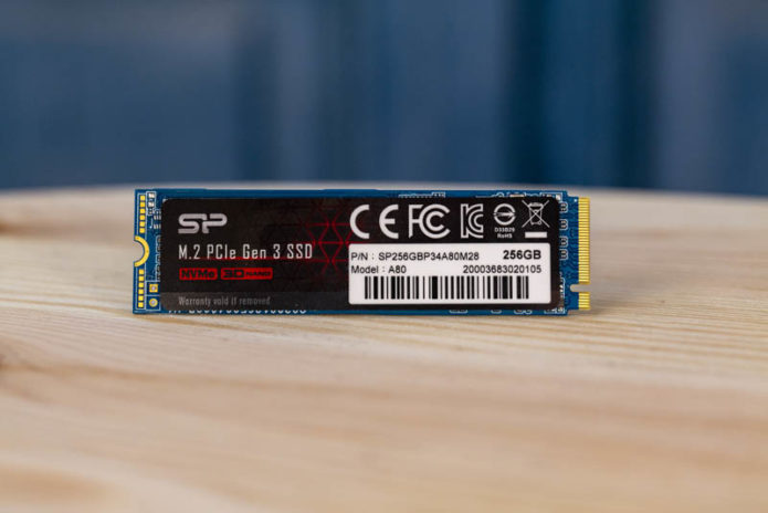 Silicon Power A80 Review A 256GB NVMe 1.3 SSD