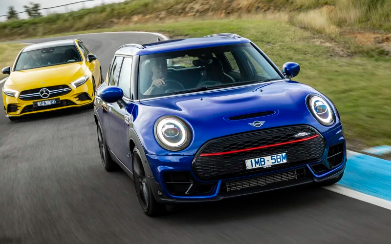 2020 Mini Clubman JCW v Mercedes-AMG A35 comparison