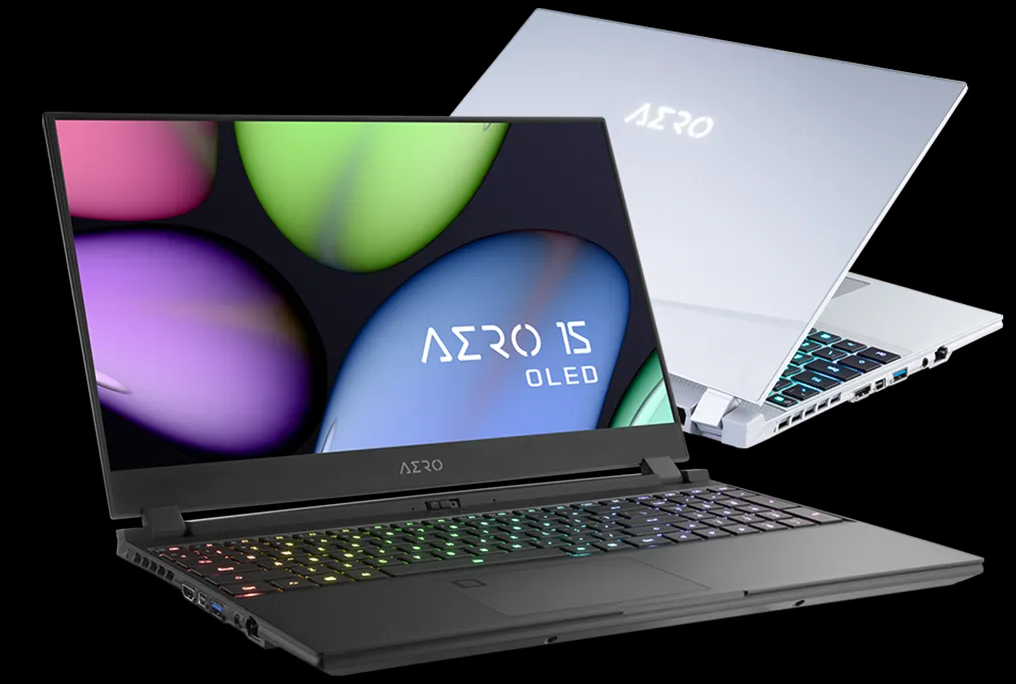 GIGABYTE AERO 15 OLED (2020) vs GIGABYTE AERO 15 OLED (2019) – monstrous hardware into sleek chassis