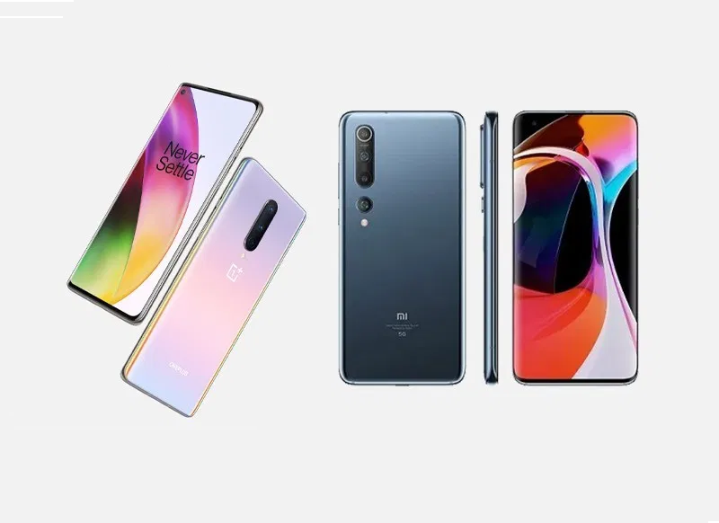 OnePlus 8 vs Xiaomi Mi 10 specs comparison
