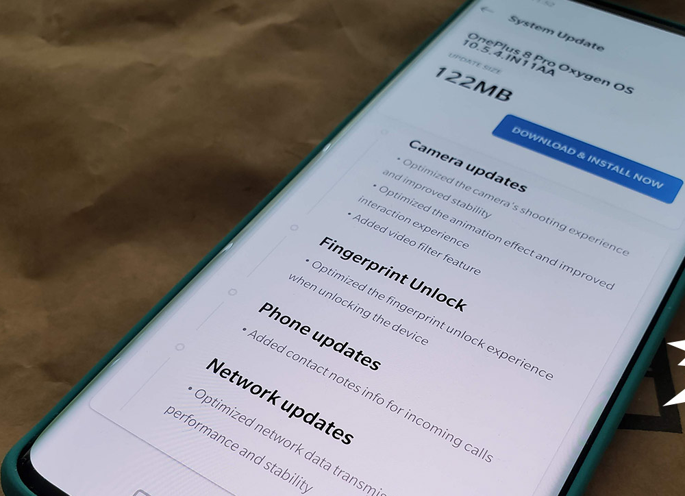 First OnePlus 8/Pro update for OxygenOS gives boost to camera, connectivity