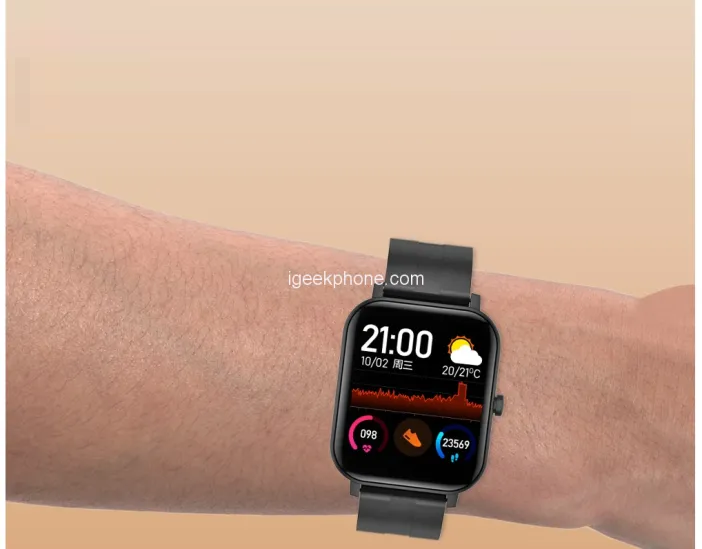 Bakeey F22 Smartwatch Review: Comes with 1.4 inch HD Screen Wristband Body Temperature