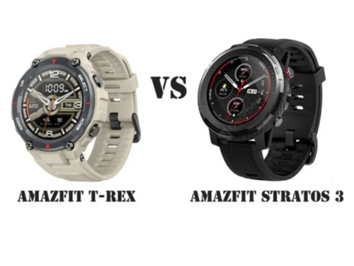 Amazfit T-Rex vs Amazfit Stratos 3, we compare the highest-end smartwatches