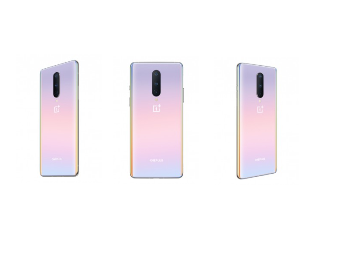 New version of OnePlus 8's Interstellar Glow color surfaces